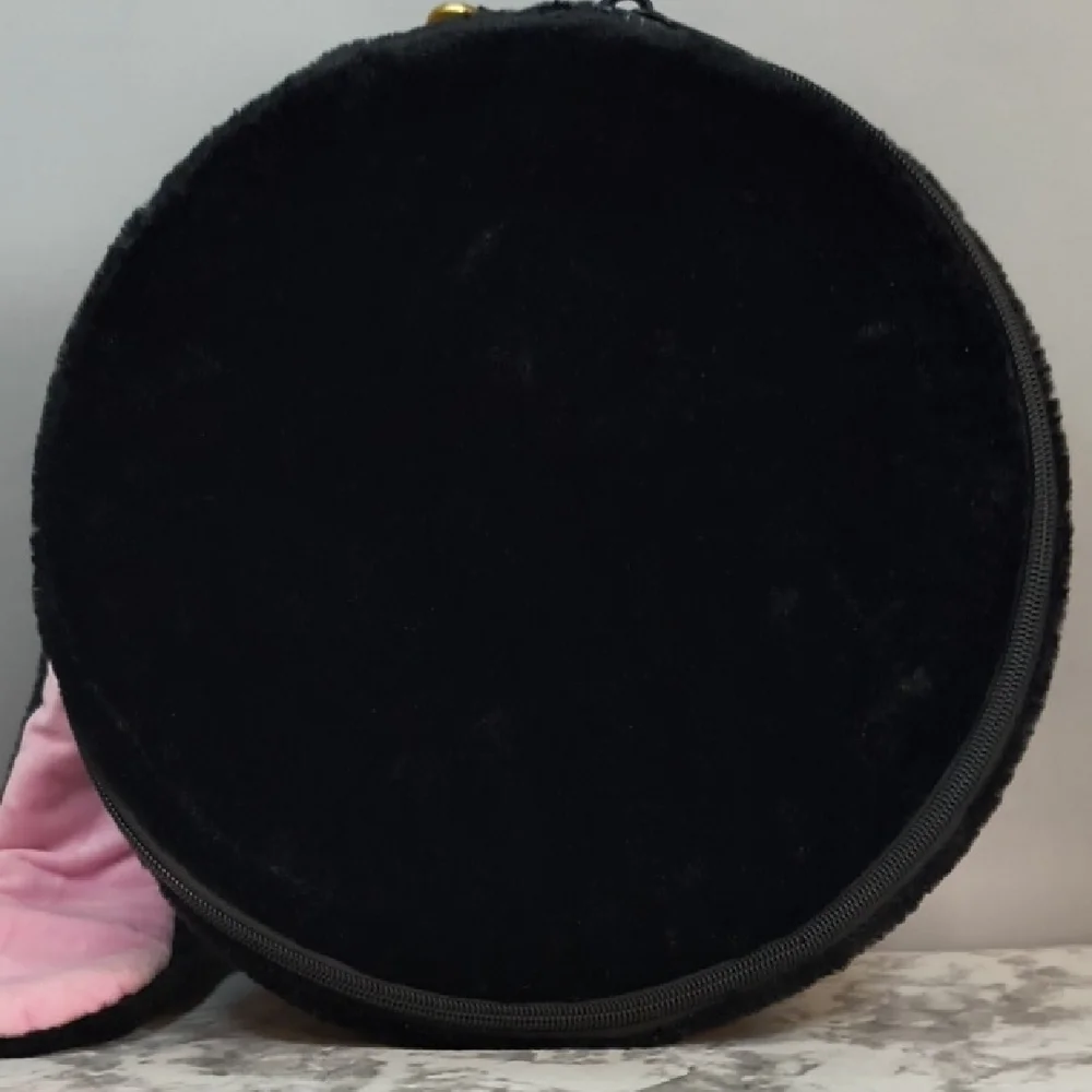 Na!Na!Na! Bunny Surprise Carrying Case Only  Faux Fur Black with Gold Accents